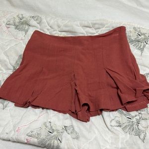 NWT Altard State Rust Skirt with shorts size XS!!
